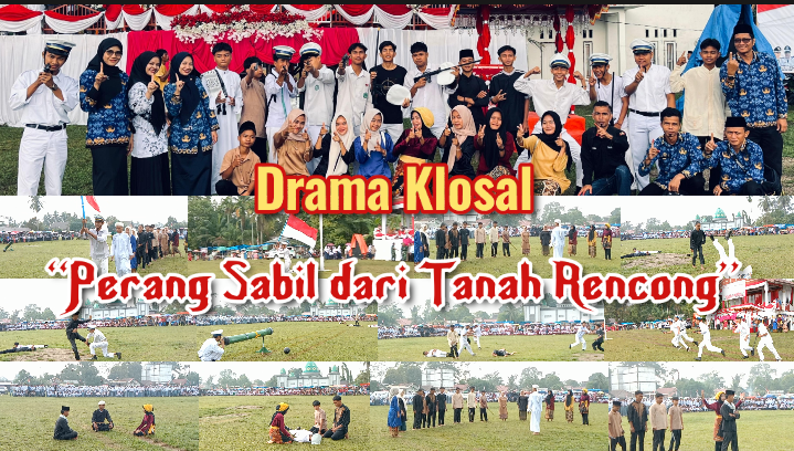 Drama Kolosal MAN 1 Tebo Pukau Ribuan Penonton di Pembukaan HUT ke-80 RI