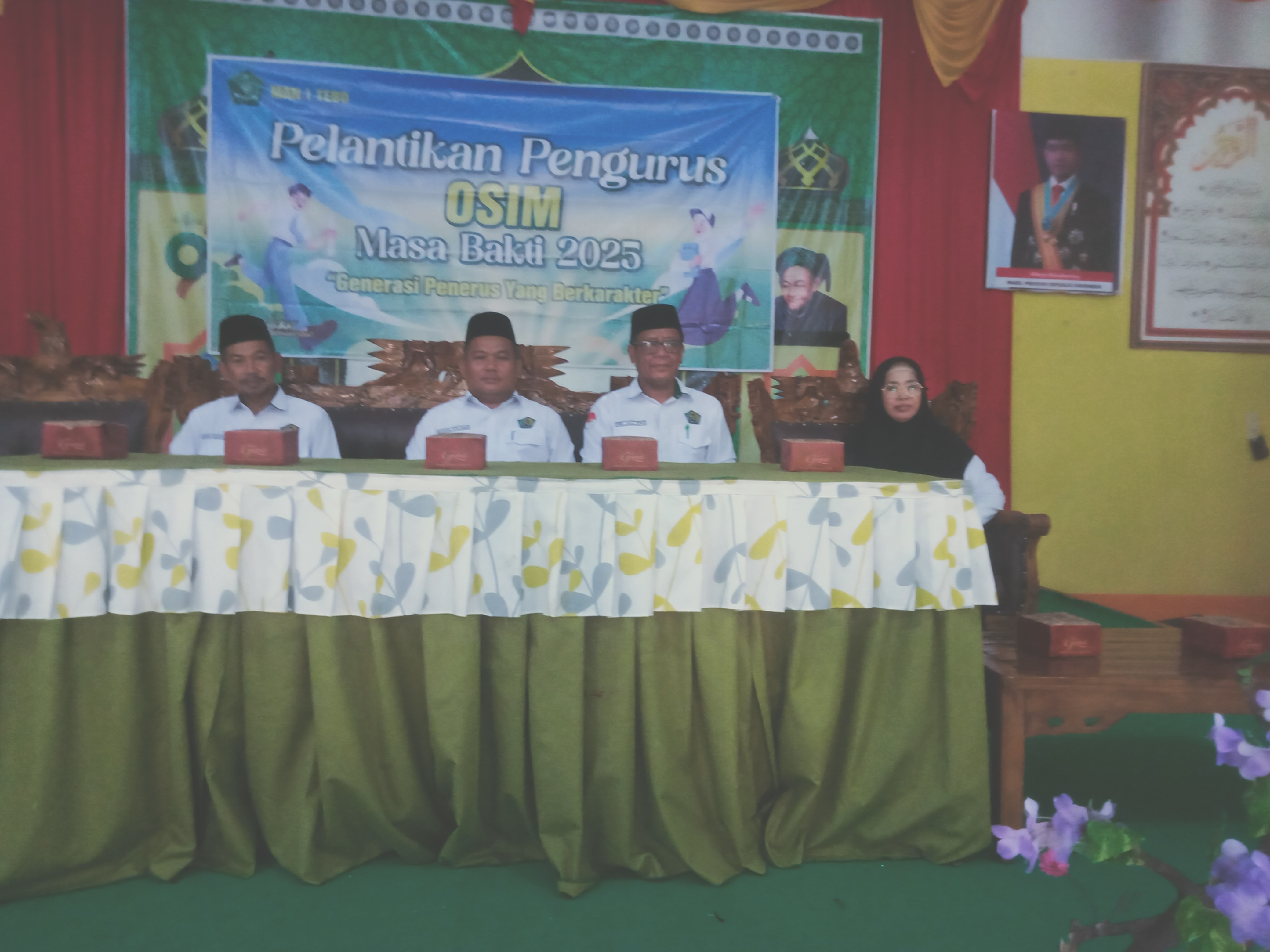 Pelantikan OSIM MAN 1 Tebo Periode 2025/2026