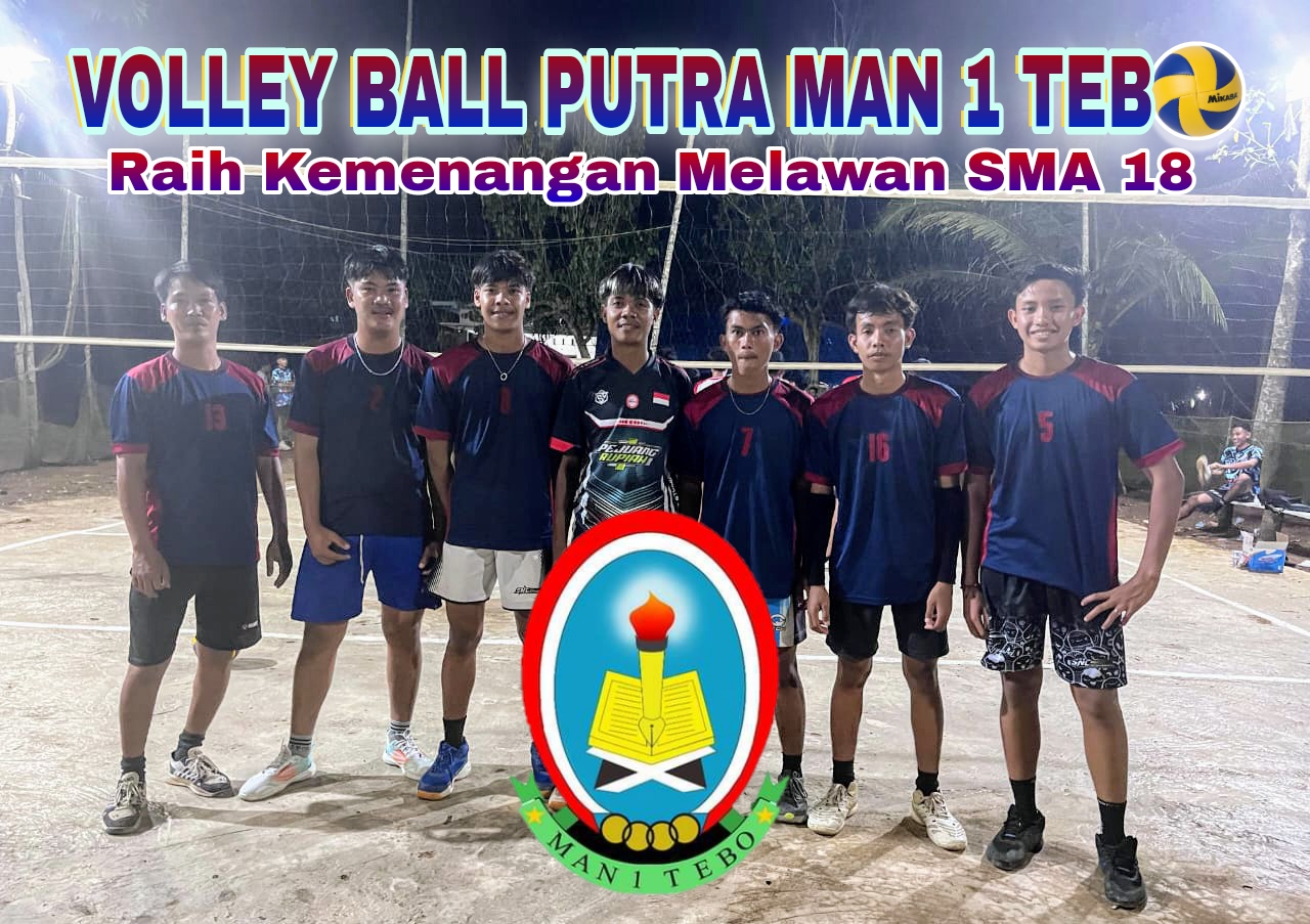 Team Voli Putra MAN 1 Tebo Raih Kemenangan Gemilang Atas SMA 18