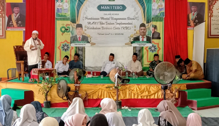 MAN 1 Tebo Gelar Peringatan Maulid Nabi, Penuh Hikmah dan Haru.