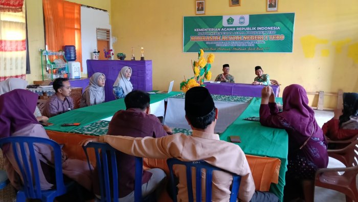MAN 1 Tebo Gelar Rapat Intensif Persiapan Ujian Akhirat Semester