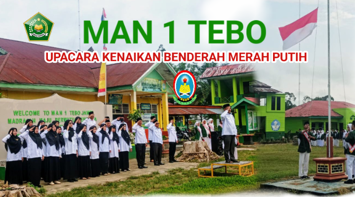 UPACARA BENDERA di MAN 1 TEBO Berlangsung Khidmat, Kepala Madrasah Berikan Amanat Inspiratif