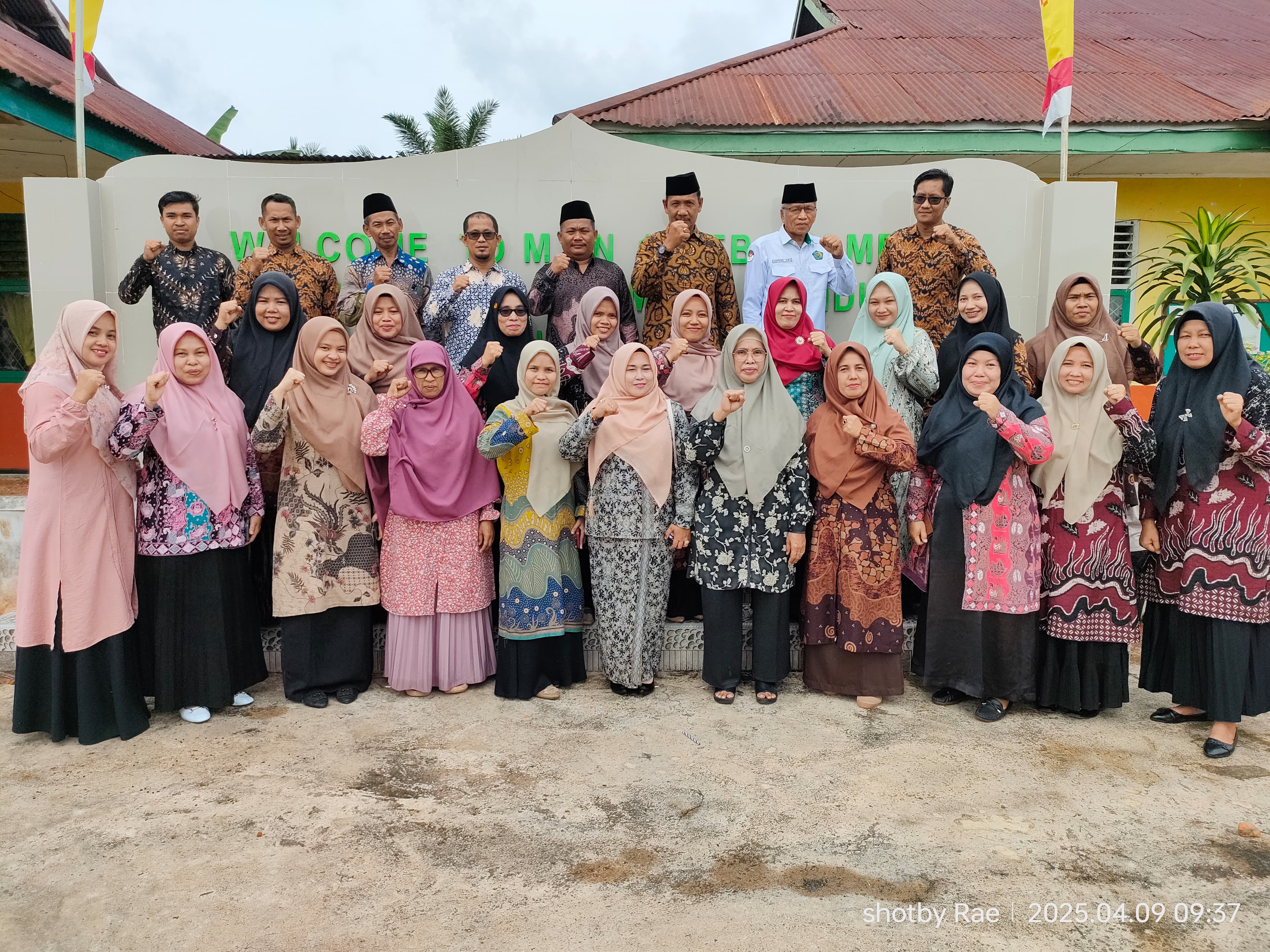 Apel pagi setelah liburan idul fitri