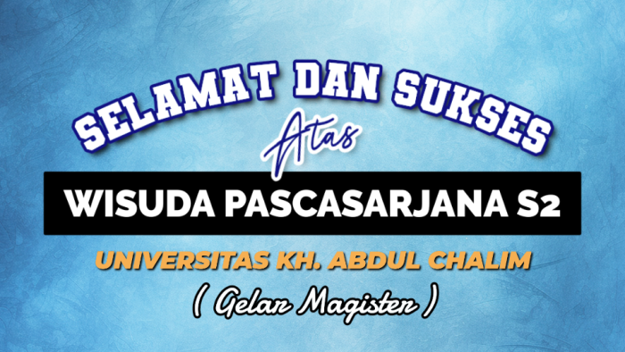 Tiga Guru MAN 1 Tebo Raih Gelar Magister dari Iniversitas KH. Abdul Chalim