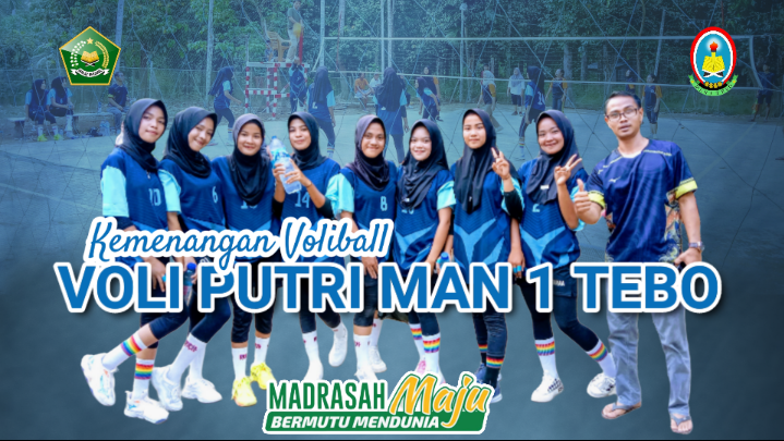 Tim Voli Putri MAN 1 Tebo Raih Kemenangan Telak di Turnamen Kelurahan.