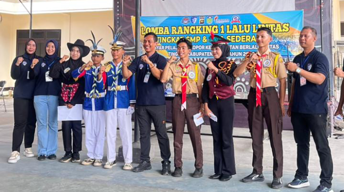 Siswa MAN 1 Tebo Raih Juara 1 Lomba Rangking 1 Pelopor Keselamatan Lalu Lintas Tingkat Kabupaten Tebo 2025