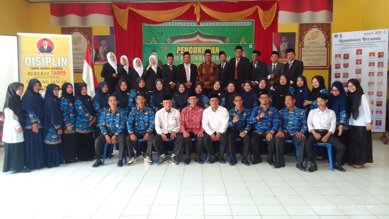 MAN 1 Tebo mengukuhkan Waka