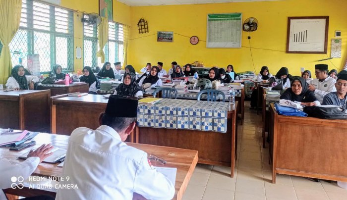 Tiga Agenda Krusial Dibahas: Tenaga Pendidik dan Kependidikan MAN 1 Tebo Gelar Rapat Internal