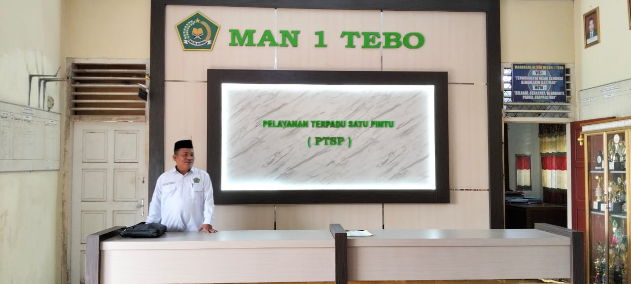 Dukungan Pelayanan Siswa, MAN 1 TEBO Berikan Ruang Renovasi Untuk PTPS