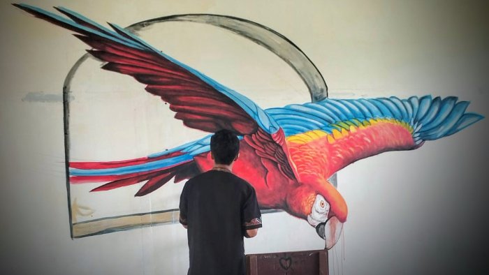 Bukan Kaleng Kaleng! Kolaborasi Estetika Guru dan Siswa MAN 1 Tebo Ubah Ruang Kelas Jadi Galeri Seni