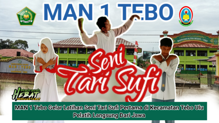 MAN 1 Tebo Laksanakan Latihan Tari Sufi, Lestarikan Budaya dan Seni Islami